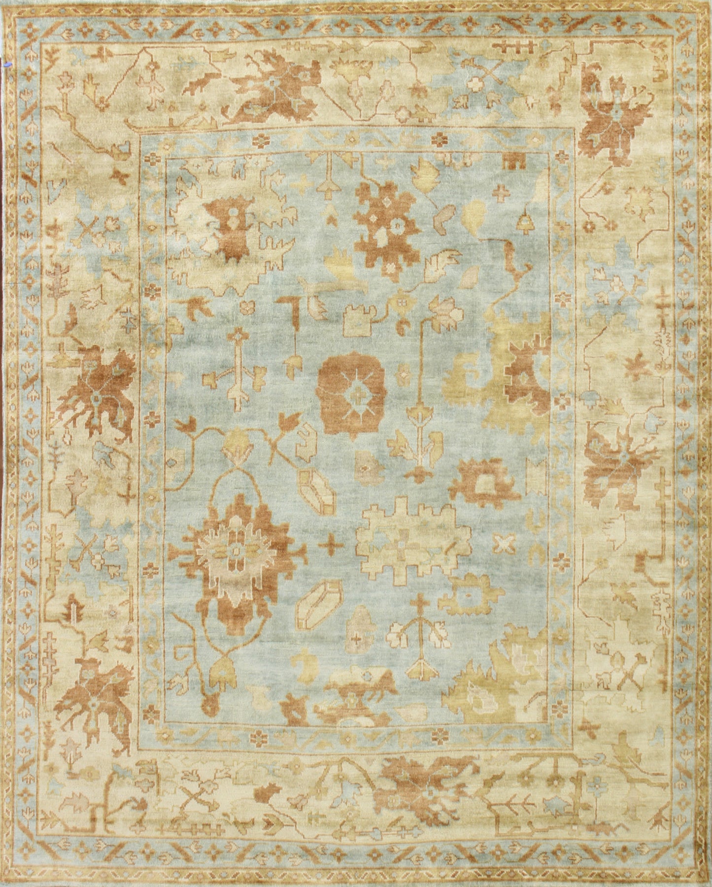 EXQUISITE RUGS   Hand-Knotted Rectangle    - 9161-6'X9'