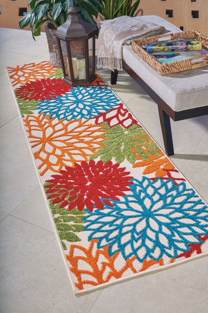 Nourison Rugs Nourison Home   Tropical 8' Runner    - 099446421821