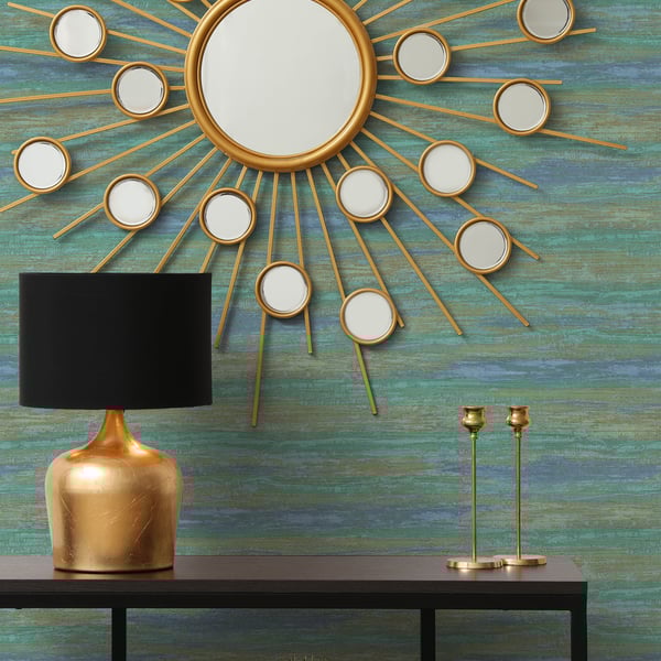 Galerie Wallcoverings Energy Grasscloth Galerie Wallcoverings  Green   - EN91917