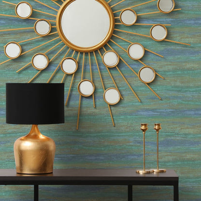 Galerie Wallcoverings Energy Grasscloth Galerie Wallcoverings  Green   - EN91917