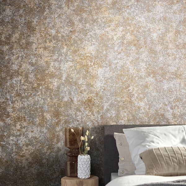 Galerie Wallcoverings Energy Clay Galerie Wallcoverings  Bronze, Brown   - EN91928