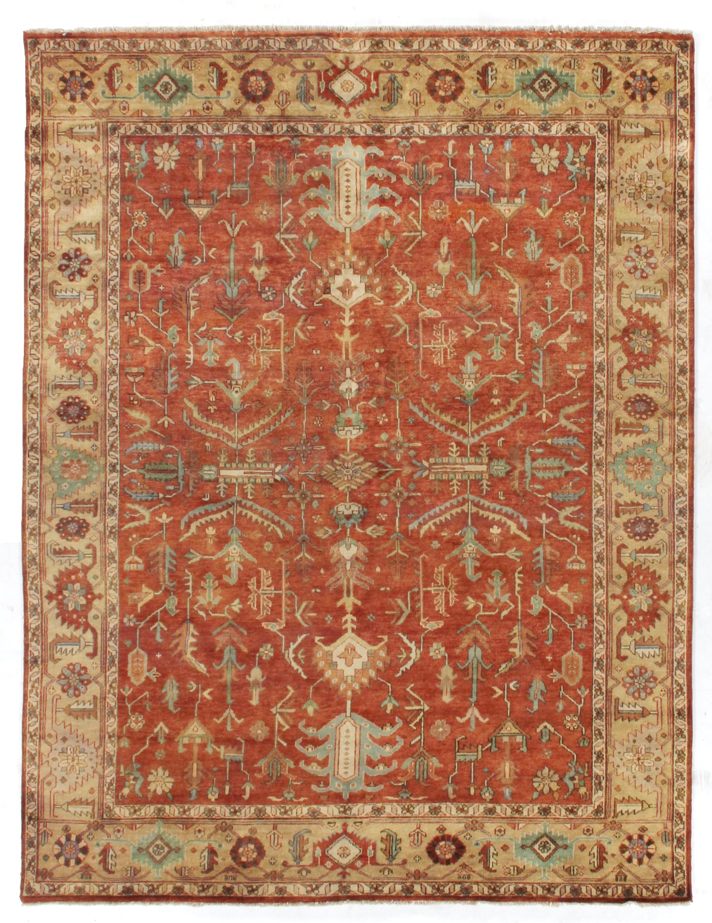 EXQUISITE RUGS   Hand-Knotted Rectangle    - 9192-6'X9'