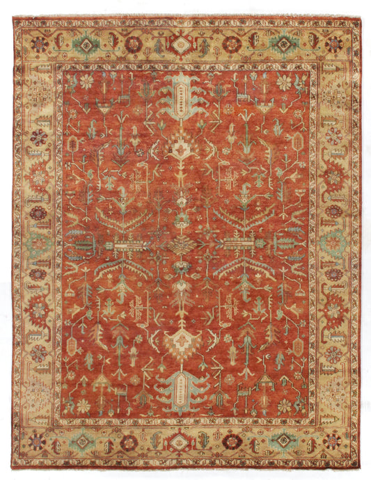 EXQUISITE RUGS   Hand-Knotted Rectangle    - 9192-8'X10'