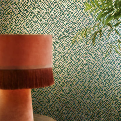 Galerie Wallcoverings Energy Crosshatch Galerie Wallcoverings  Gold   - EN91941