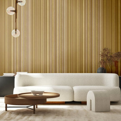 Galerie Wallcoverings Energy Silk Wave Galerie Wallcoverings  Gold   - EN91950