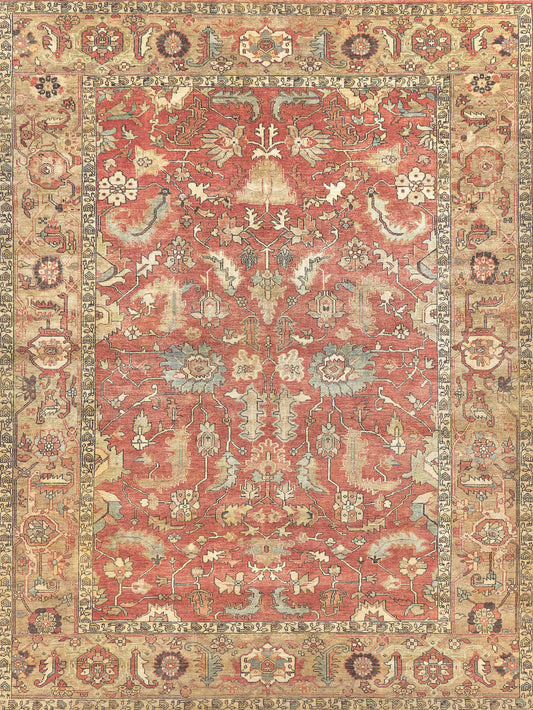 EXQUISITE RUGS   Hand-Knotted Rectangle    - 9204-6'X9'