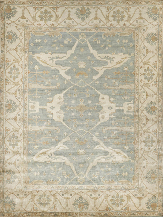 EXQUISITE RUGS   Hand-Knotted Rectangle    - 9214-4'X6'