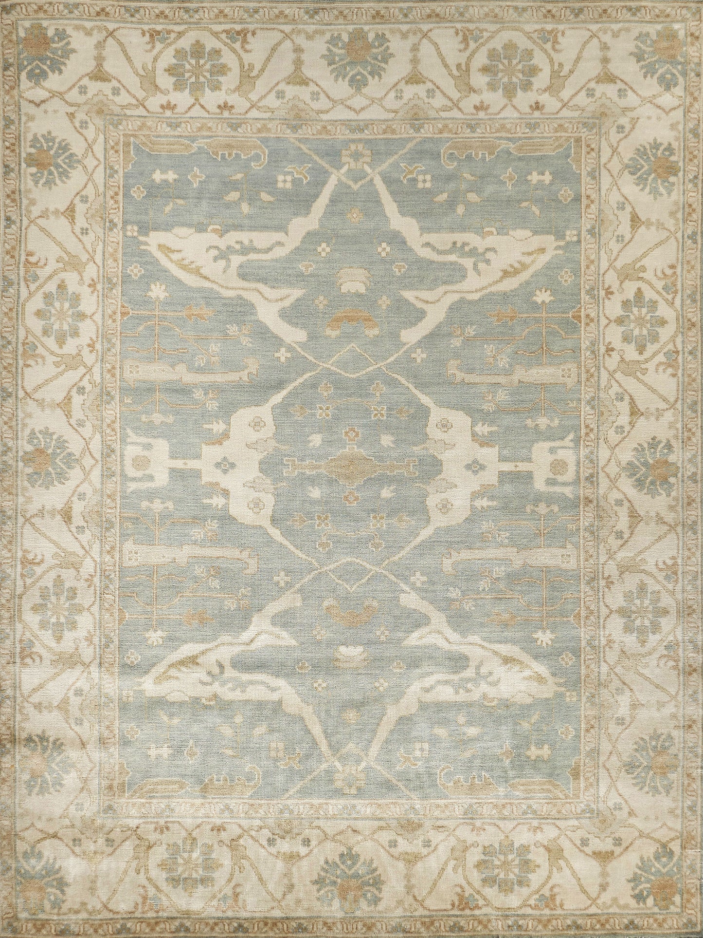 EXQUISITE RUGS   Hand-Knotted Rectangle    - 9214-9'X12'