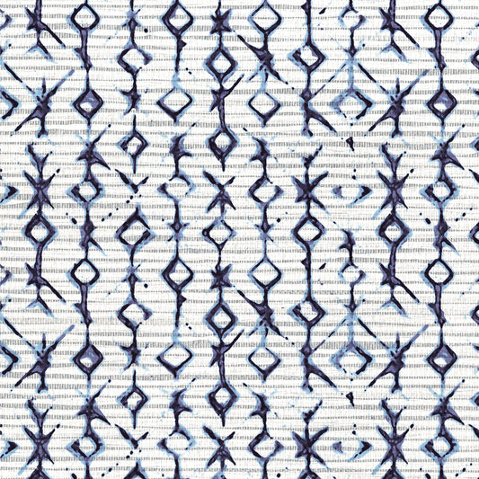 JF Fabrics -Wallpaper 9221 63 Wallpaper Blue, Silver  Paper, Texture - 8845463 WS131