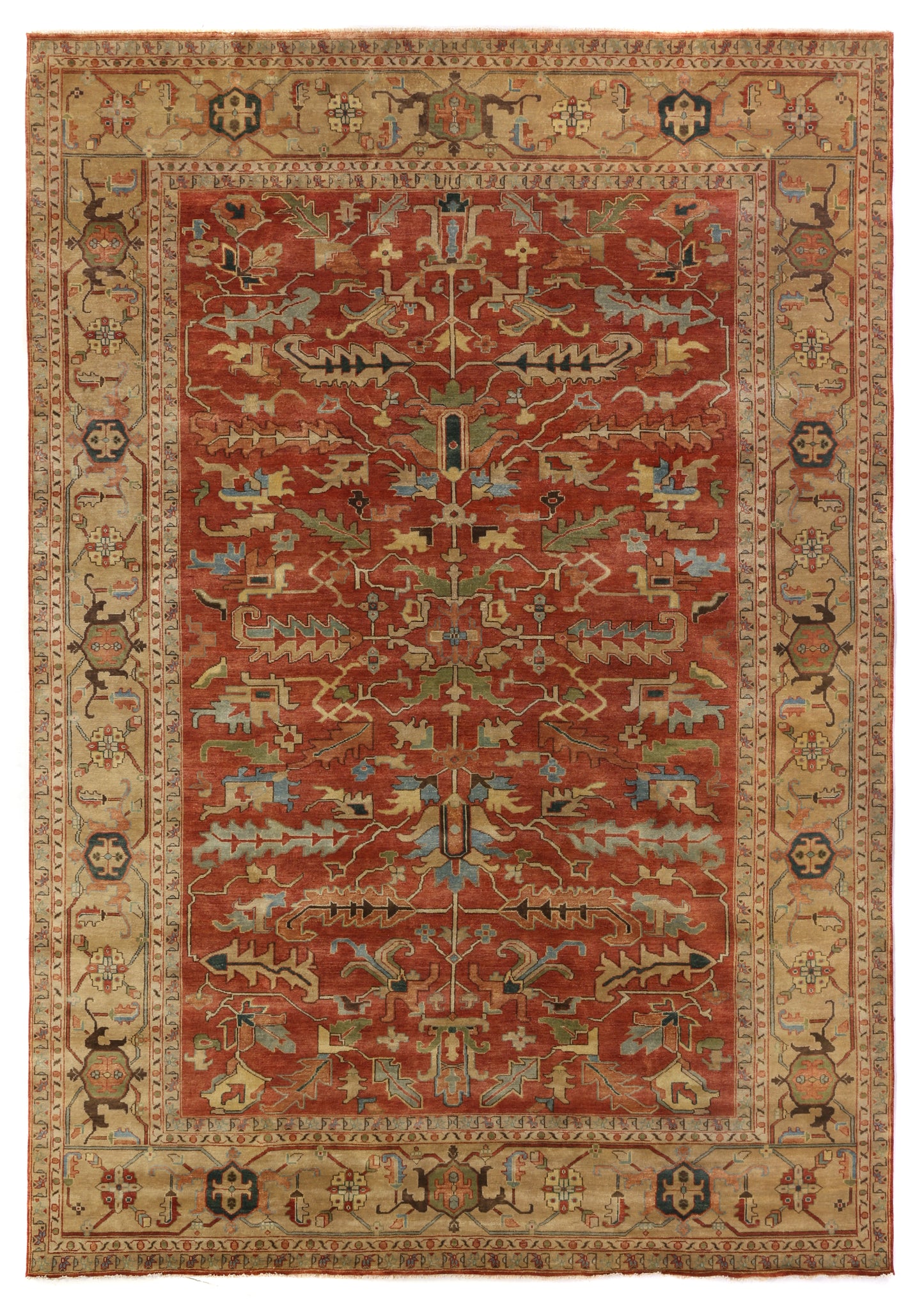 EXQUISITE RUGS   Hand-Knotted Rectangle    - 9225-10'X14'