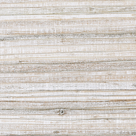 JF Fabrics -Wallpaper 9257 32 Wallpaper White, Brown  Grasscloth, Texture, Specialty - 9458332 WS141