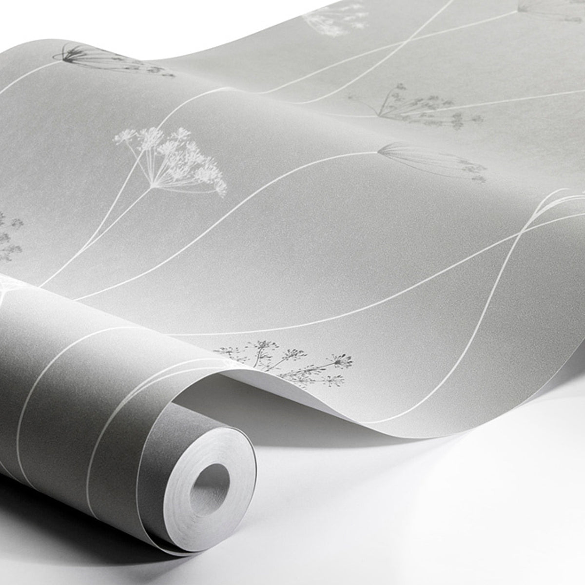 SCHUMACHER  Borastapeter QUEEN ANNE   GREY   - 9304