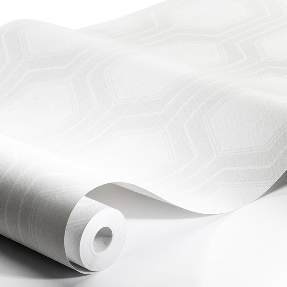 SCHUMACHER  Borastapeter GRAPHIC HEXAGON   BONE   - 9305