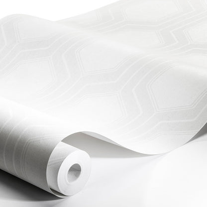 SCHUMACHER  Borastapeter GRAPHIC HEXAGON   BONE   - 9305