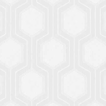SCHUMACHER  Borastapeter GRAPHIC HEXAGON   BONE   - 9305