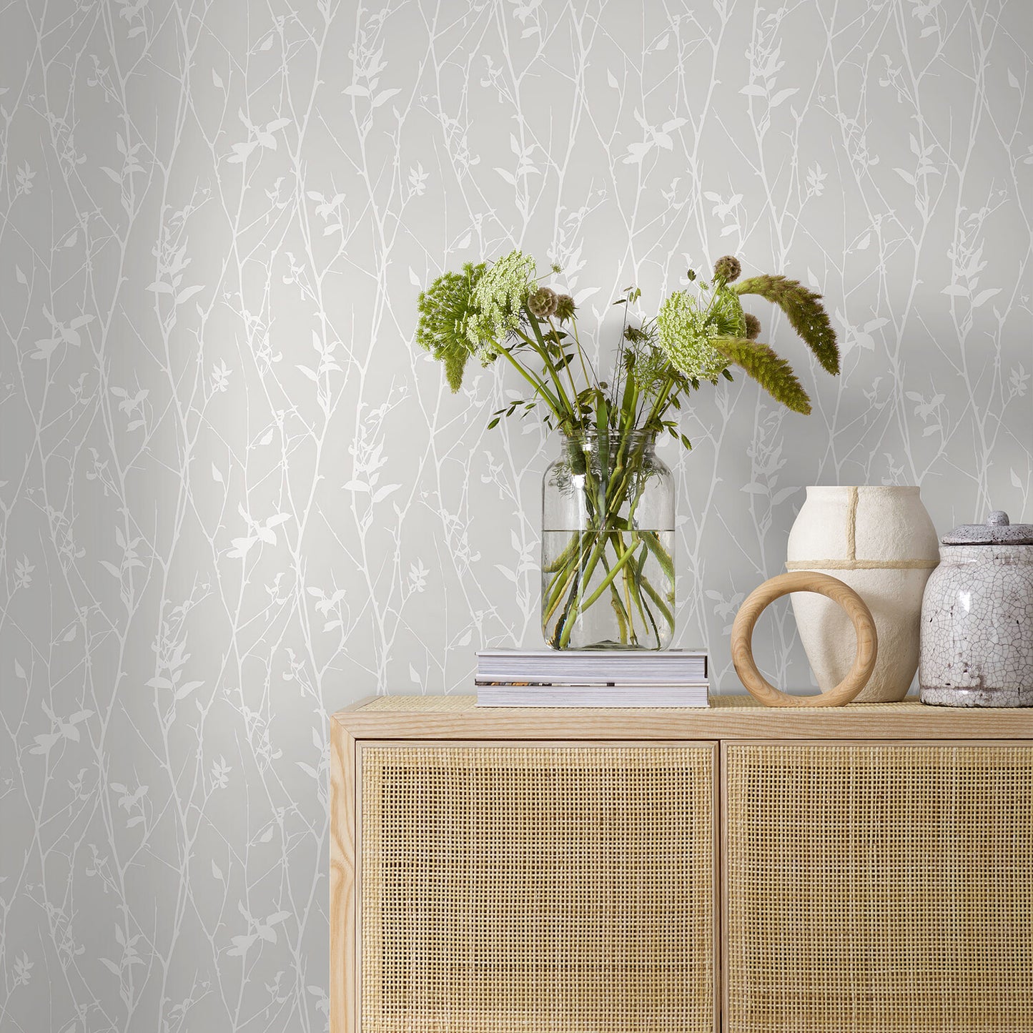 SCHUMACHER  Borastapeter BOTANICAL WHISP   GREY   - 9319