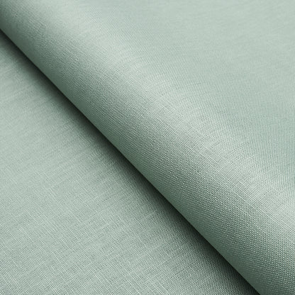 SCHUMACHER FABRIC  PERFECT BASICS: LINEN MIDDLETON LINEN   GREEN   - 93226