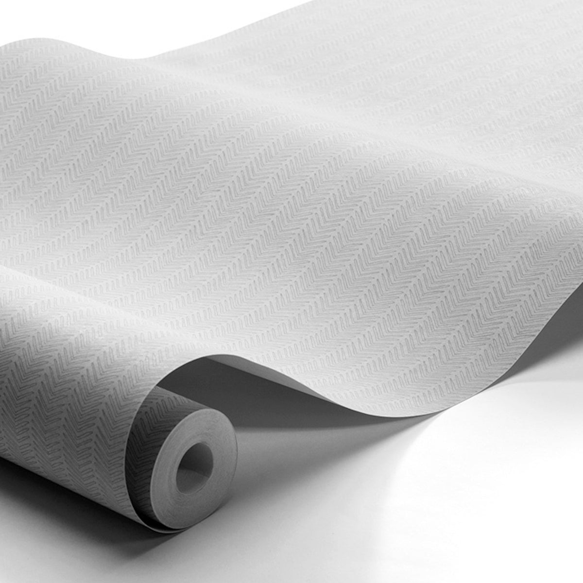 SCHUMACHER  Borastapeter CHEVRON SKETCH   GREY   - 9328