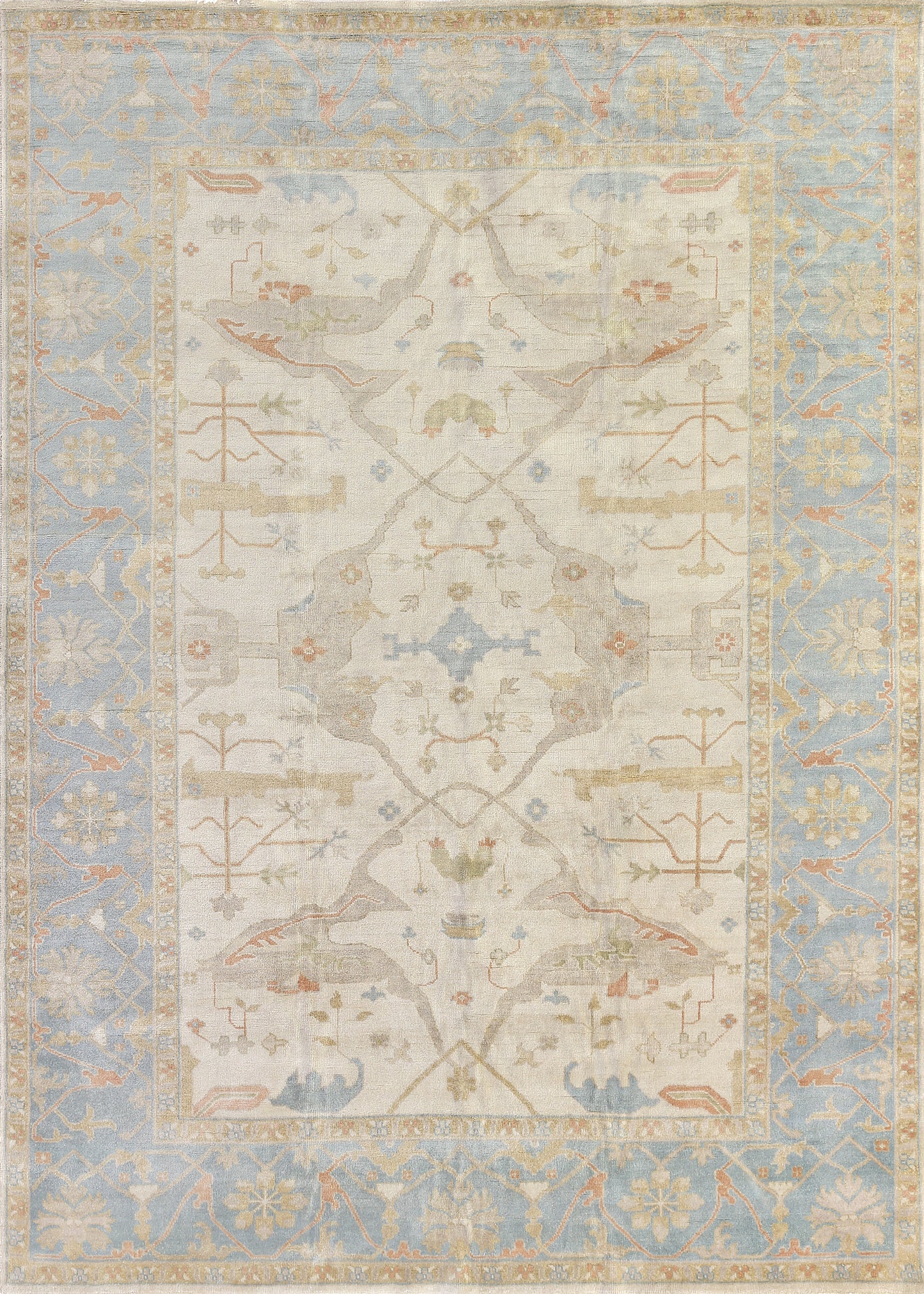 EXQUISITE RUGS   Hand-Knotted Rectangle    - 9329-4'X6'