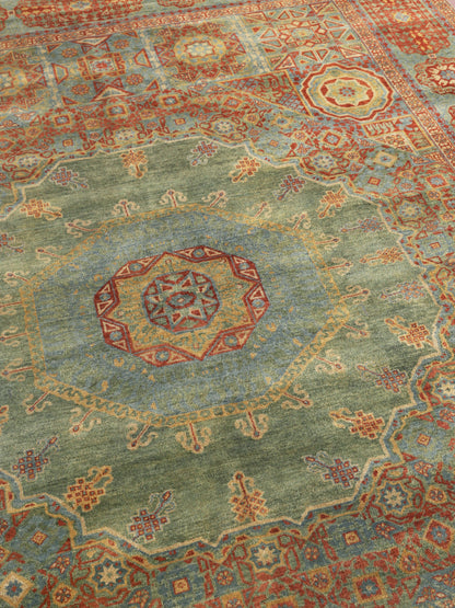 EXQUISITE RUGS   Mamluk Indoor Hand Knotted    - 9404-9'X12'