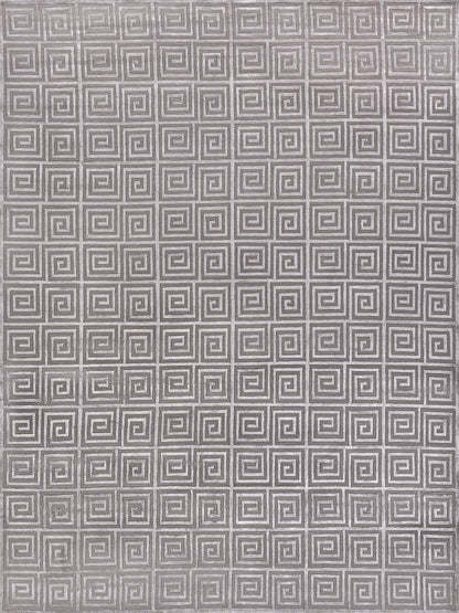 EXQUISITE RUGS OUTLET  Greek Key Indoor Hand Knotted    - 9419-4'X6'