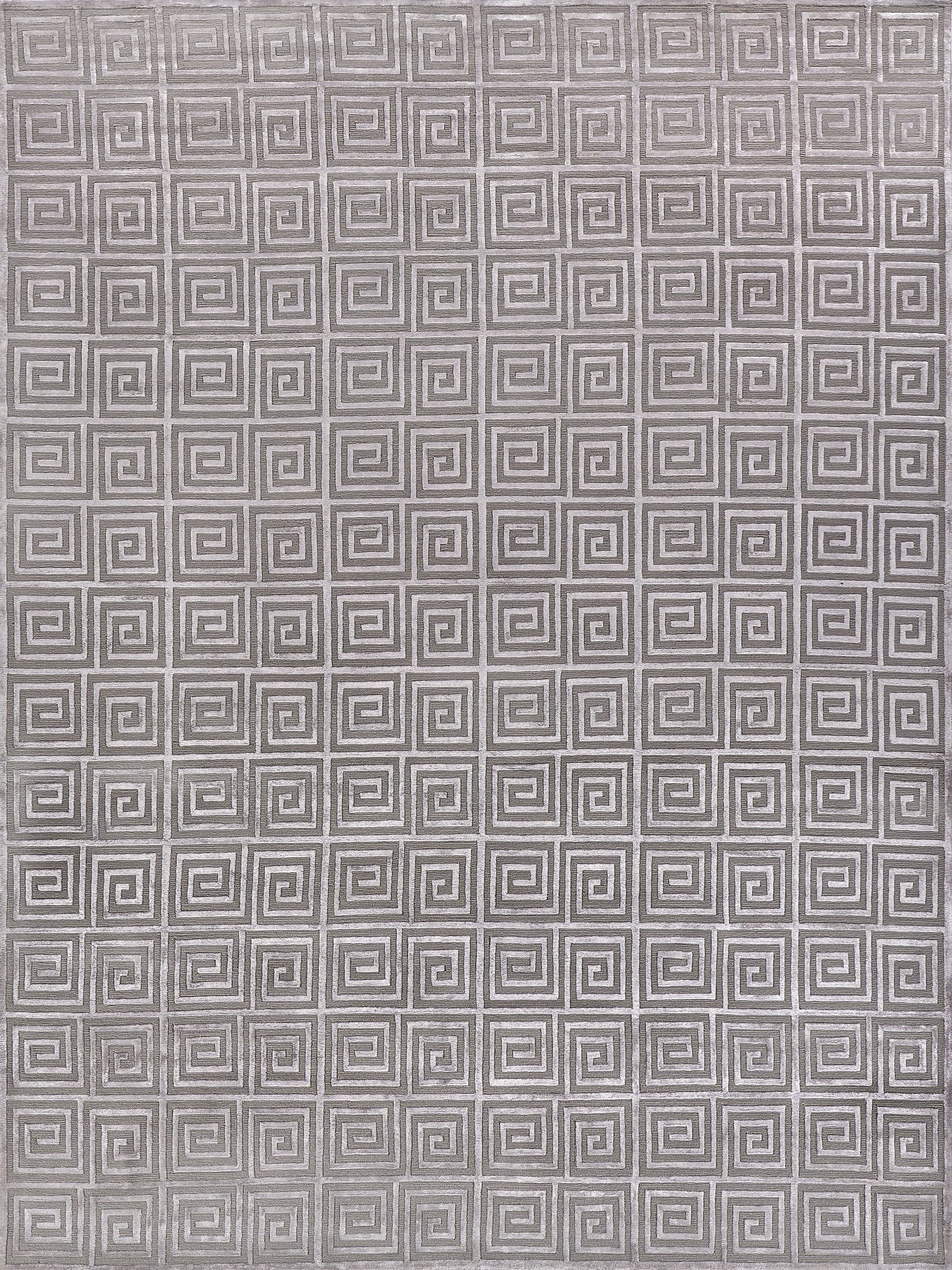 EXQUISITE RUGS OUTLET  Greek Key Indoor Hand Knotted    - 9419-6'X9'