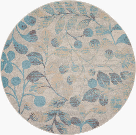 Nourison Rugs Nourison Home   Farmhouse 5' X Round    - 099446484376