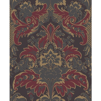 COLE & SON ALDWYCH PRINT---DAMASK GREY/SAND   - 94/5029.CS.0