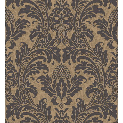 COLE & SON BLAKE PRINT---DAMASK WOODSMOKE   - 94/6033.CS.0