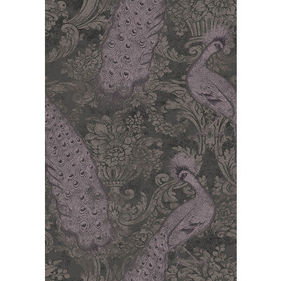 COLE & SON BYRON PRINT--DAMASK-NOVELTY RED/PLUM   - 94/7040.CS.0