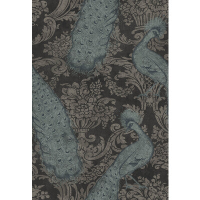 COLE & SON BYRON PRINT--DAMASK-NOVELTY WOODSMOKE   - 94/7041.CS.0