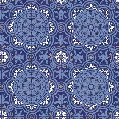 COLE & SON PICCADILLY PRINT---GEOMETRIC TEAL   - 94/8044.CS.0