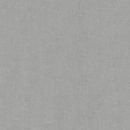 Light gray linen-like wallpaper texture with a subtle woven pattern; silver-grey wallcovering.