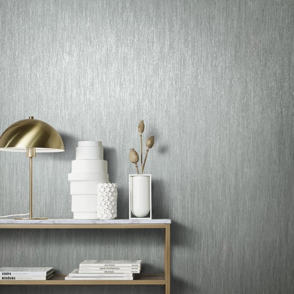 Galerie Wallcoverings Air Waterfall Galerie Wallcoverings  Silver Grey   - AI95031