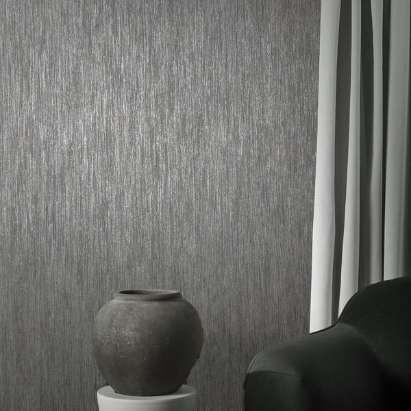 Dark textured grey wallpaper.