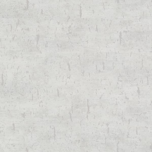 White cork-textured wallpaper with a subtle grain.