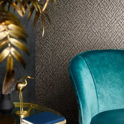 Galerie Wallcoverings Air Crosshatch Galerie Wallcoverings  Gold   - AI95039