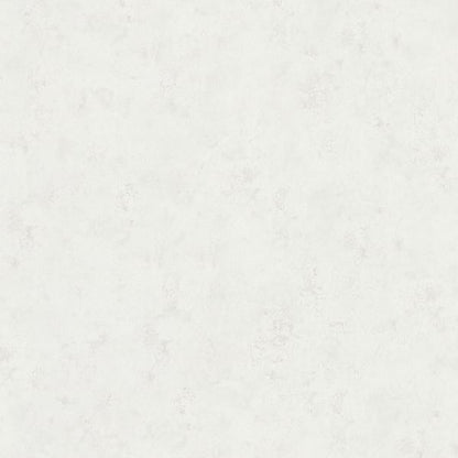 White wallpaper with a subtle textured, mottled finish.