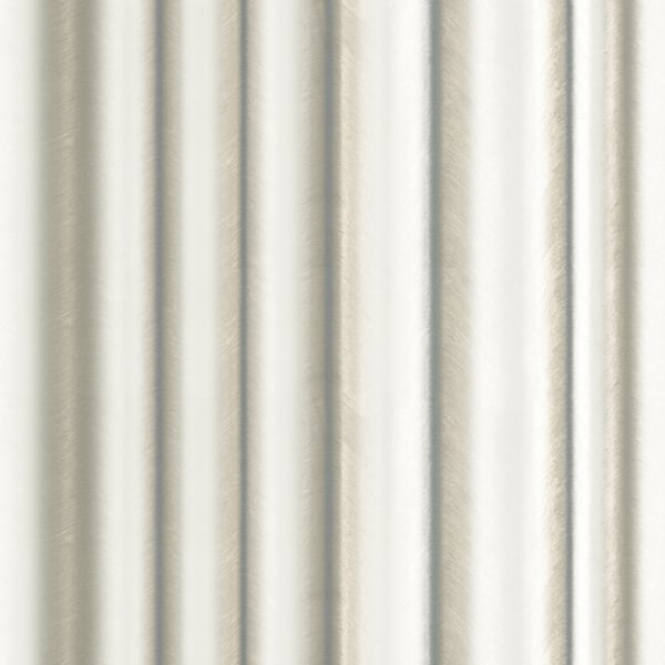 Beige wallcovering with a satin-like finish and subtle wave texture.