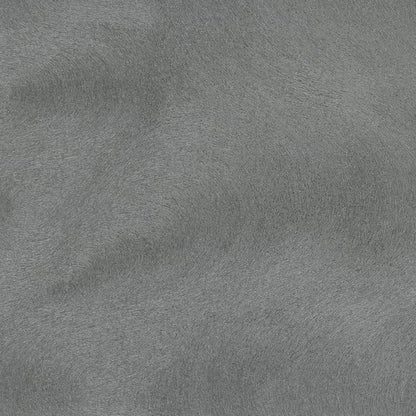 Grey suede-like microfiber wallcovering with a subtle swirl texture.