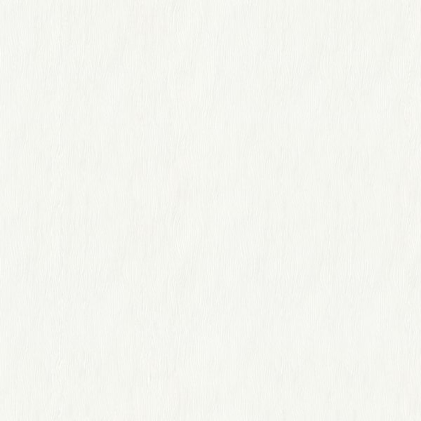 White textured wallcovering with a subtle brushed grain pattern, clean and neutral backdrop.