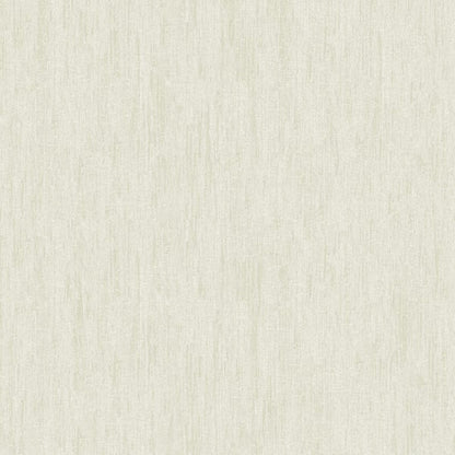 White linen-textured wallcovering with subtle vertical grain; neutral fabric-like surface.