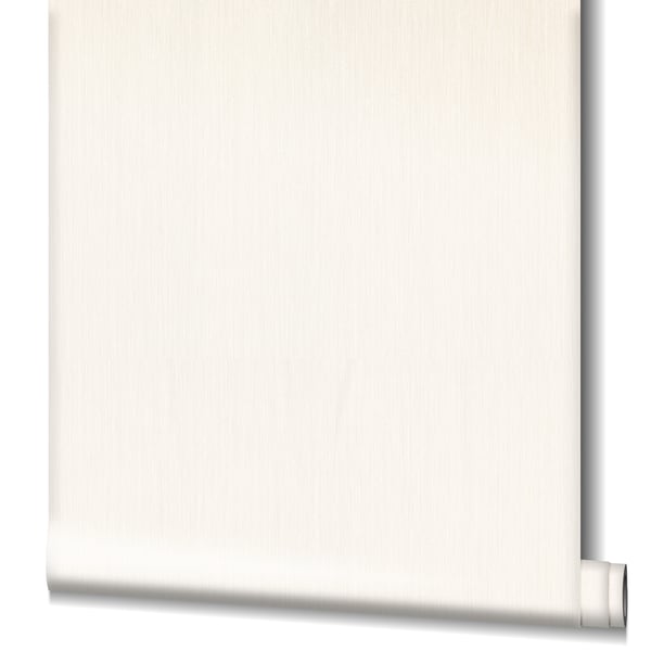 Cream wallpaper with subtle texture.