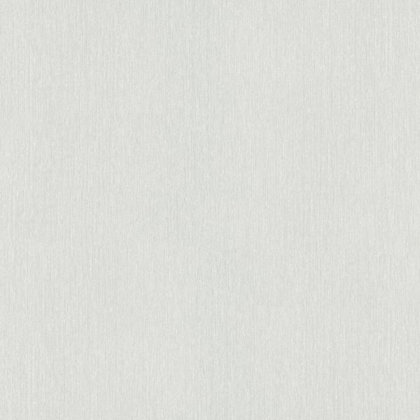 Light gray textured wallcovering with subtle vertical grain; neutral backdrop for product display.