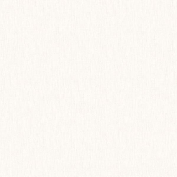 Cream-white linen-textured wallpaper sample with subtle weave.