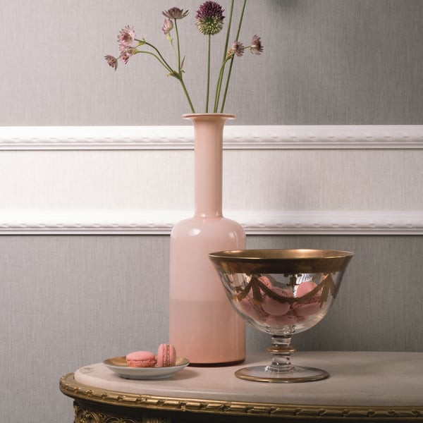 Galerie Wallcoverings Air Linen Galerie Wallcoverings  Silver Grey   - AI95080