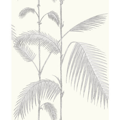 COLE & SON PALM LEAVES --BOTANICAL & FLORAL- LOVAT/RED   - 95/1008.CS.0