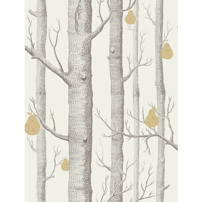 Cole & Son - Woods & Pears Charcl/Lin/Gld (95/5032-CS) Wallpaper