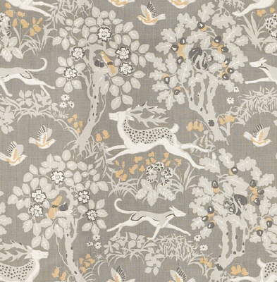 LEE JOFA PRINT FLORA & FAUNA GREY,WHITE,BLACK   - 970089.114.0