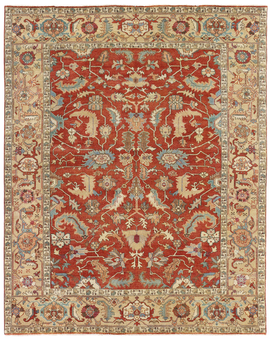 EXQUISITE RUGS   Hand-Knotted Rectangle    - 9745-9'X12'